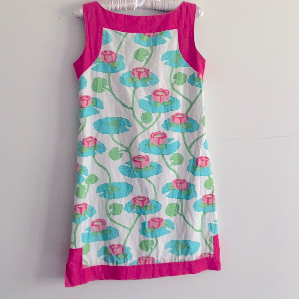 Vintage Lilly Pulitzer pink, green, white dress